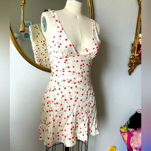 Cherry mini dress from Zara